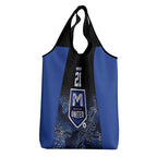 Basketball Custom Melbourne Grocery Bag Simple Australian Dot Art - Aussie Hoodie