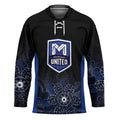 Basketball Custom Melbourne Hockey Jersey Simple Australian Dot Art - Aussie Hoodie