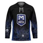 Basketball Custom Melbourne Hockey Jersey Simple Australian Dot Art - Aussie Hoodie