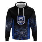 Basketball Custom Melbourne Hoodie Simple Australian Dot Art - Aussie Hoodie