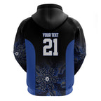Basketball Custom Melbourne Hoodie Simple Australian Dot Art - Aussie Hoodie