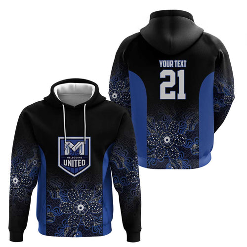 Basketball Custom Melbourne Hoodie Simple Australian Dot Art - Aussie Hoodie