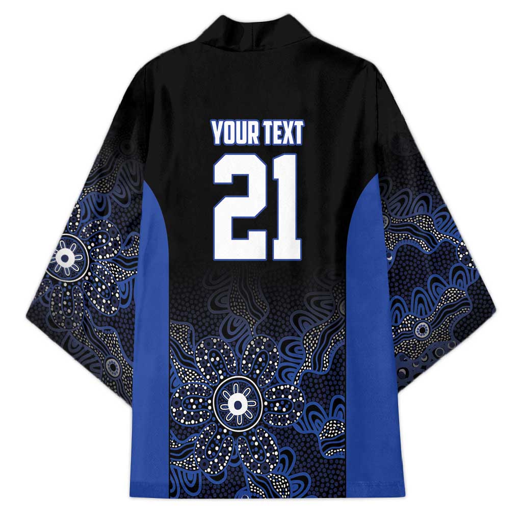 Basketball Custom Melbourne Kimono Simple Australian Dot Art - Aussie Hoodie