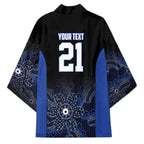 Basketball Custom Melbourne Kimono Simple Australian Dot Art - Aussie Hoodie