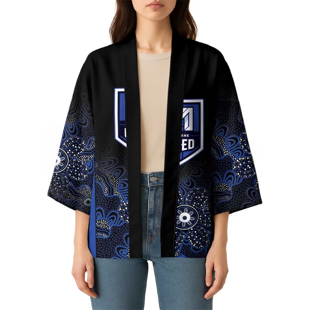 Basketball Custom Melbourne Kimono Simple Australian Dot Art - Aussie Hoodie