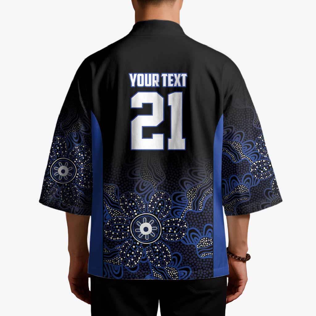 Basketball Custom Melbourne Kimono Simple Australian Dot Art - Aussie Hoodie