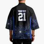 Basketball Custom Melbourne Kimono Simple Australian Dot Art - Aussie Hoodie