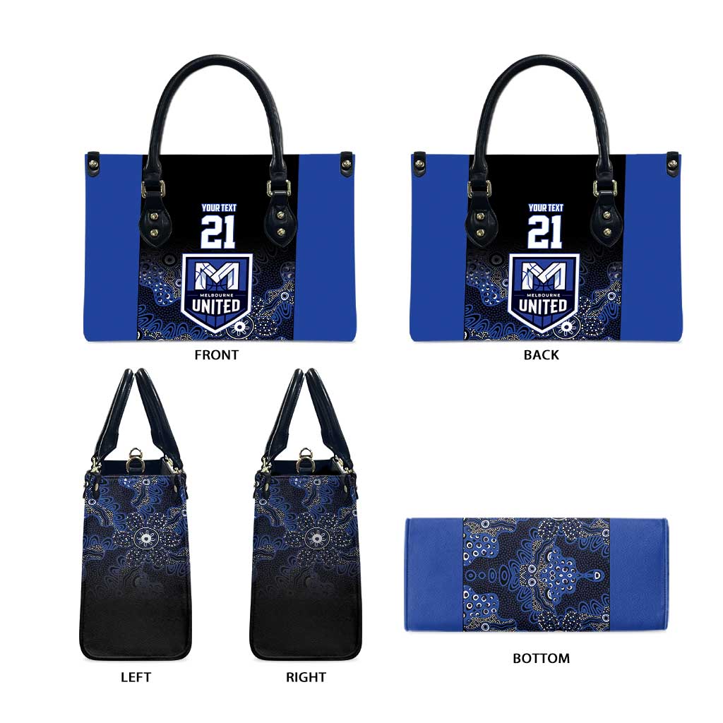Basketball Custom Melbourne Leather Bag Simple Australian Dot Art - Aussie Hoodie
