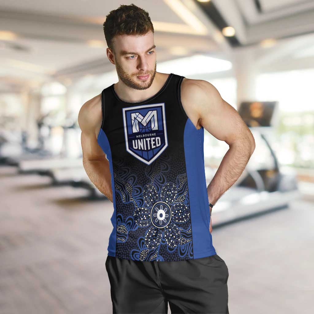 Basketball Custom Melbourne Men Tank Top Simple Australian Dot Art - Aussie Hoodie