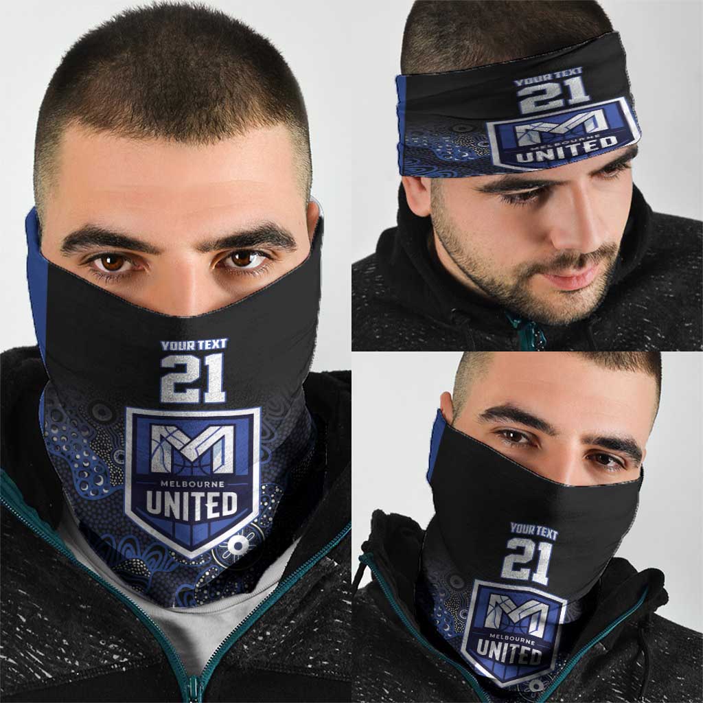 Basketball Custom Melbourne Neck Gaiter Simple Australian Dot Art LT9