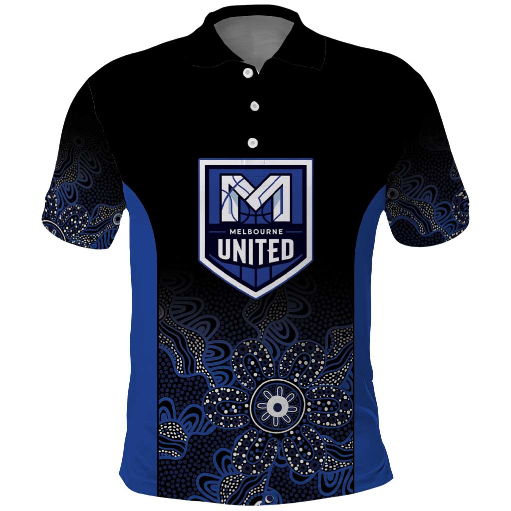 Basketball Custom Melbourne Polo Shirt Simple Australian Dot Art - Aussie Hoodie