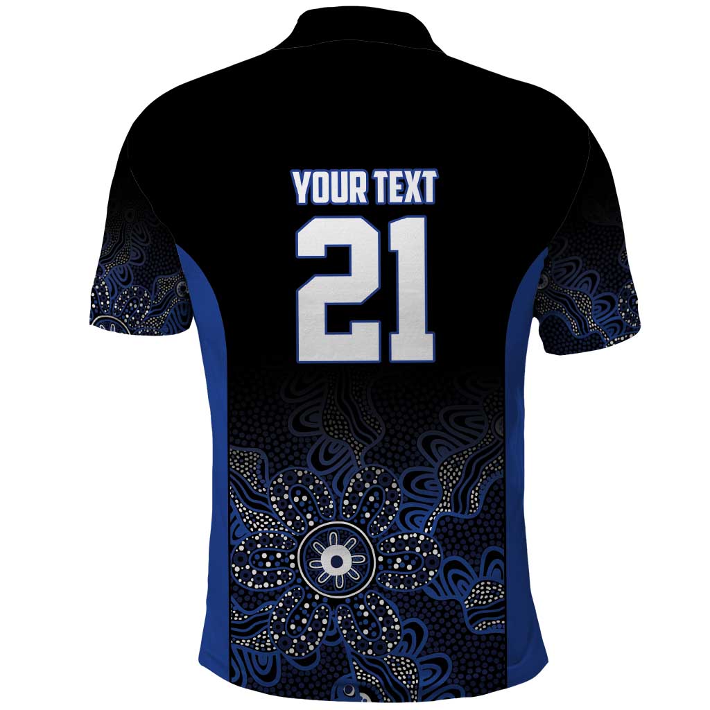 Basketball Custom Melbourne Polo Shirt Simple Australian Dot Art - Aussie Hoodie