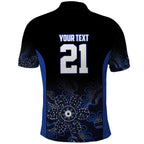 Basketball Custom Melbourne Polo Shirt Simple Australian Dot Art - Aussie Hoodie