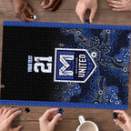 Basketball Custom Melbourne Puzzle Simple Australian Dot Art LT9