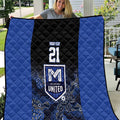 Basketball Custom Melbourne Quilt Simple Australian Dot Art - Aussie Hoodie