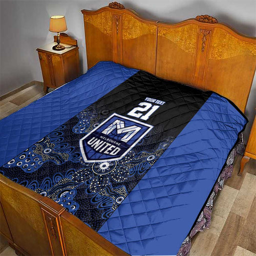 Basketball Custom Melbourne Quilt Simple Australian Dot Art - Aussie Hoodie