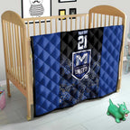 Basketball Custom Melbourne Quilt Simple Australian Dot Art - Aussie Hoodie