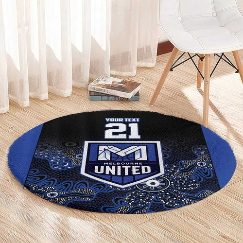 Basketball Custom Melbourne Round Carpet Simple Australian Dot Art - Aussie Hoodie