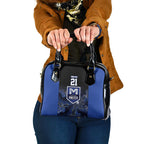 Basketball Custom Melbourne Shoulder Handbag Simple Australian Dot Art - Aussie Hoodie