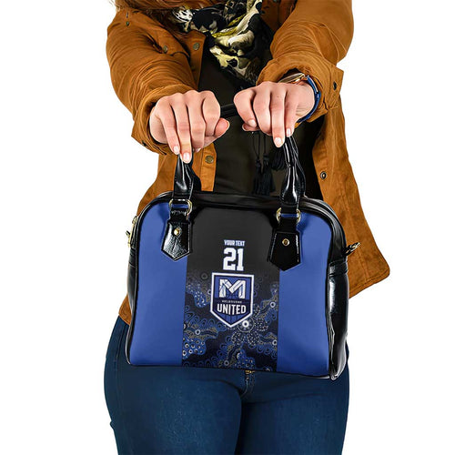 Basketball Custom Melbourne Shoulder Handbag Simple Australian Dot Art - Aussie Hoodie