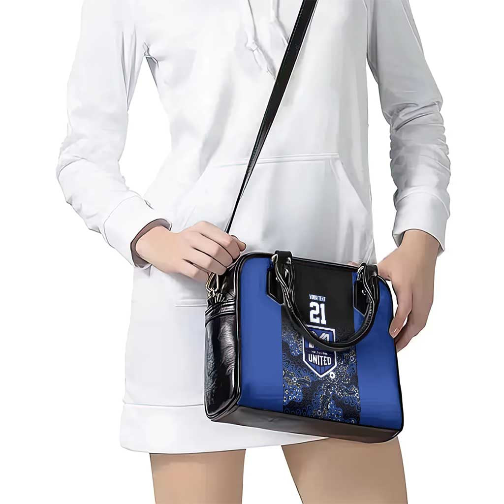 Basketball Custom Melbourne Shoulder Handbag Simple Australian Dot Art - Aussie Hoodie