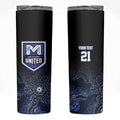 Basketball Custom Melbourne Skinny Tumbler Simple Australian Dot Art - Aussie Hoodie