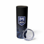 Basketball Custom Melbourne Skinny Tumbler Simple Australian Dot Art - Aussie Hoodie