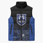 Basketball Custom Melbourne Sleeveless Puffer Jacket Simple Australian Dot Art - Aussie Hoodie