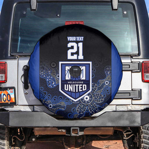 Basketball Custom Melbourne Spare Tire Cover Simple Australian Dot Art - Aussie Hoodie
