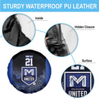 Basketball Custom Melbourne Spare Tire Cover Simple Australian Dot Art - Aussie Hoodie