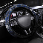 Basketball Melbourne Steering Wheel Cover Simple Australian Dot Art - Aussie Hoodie