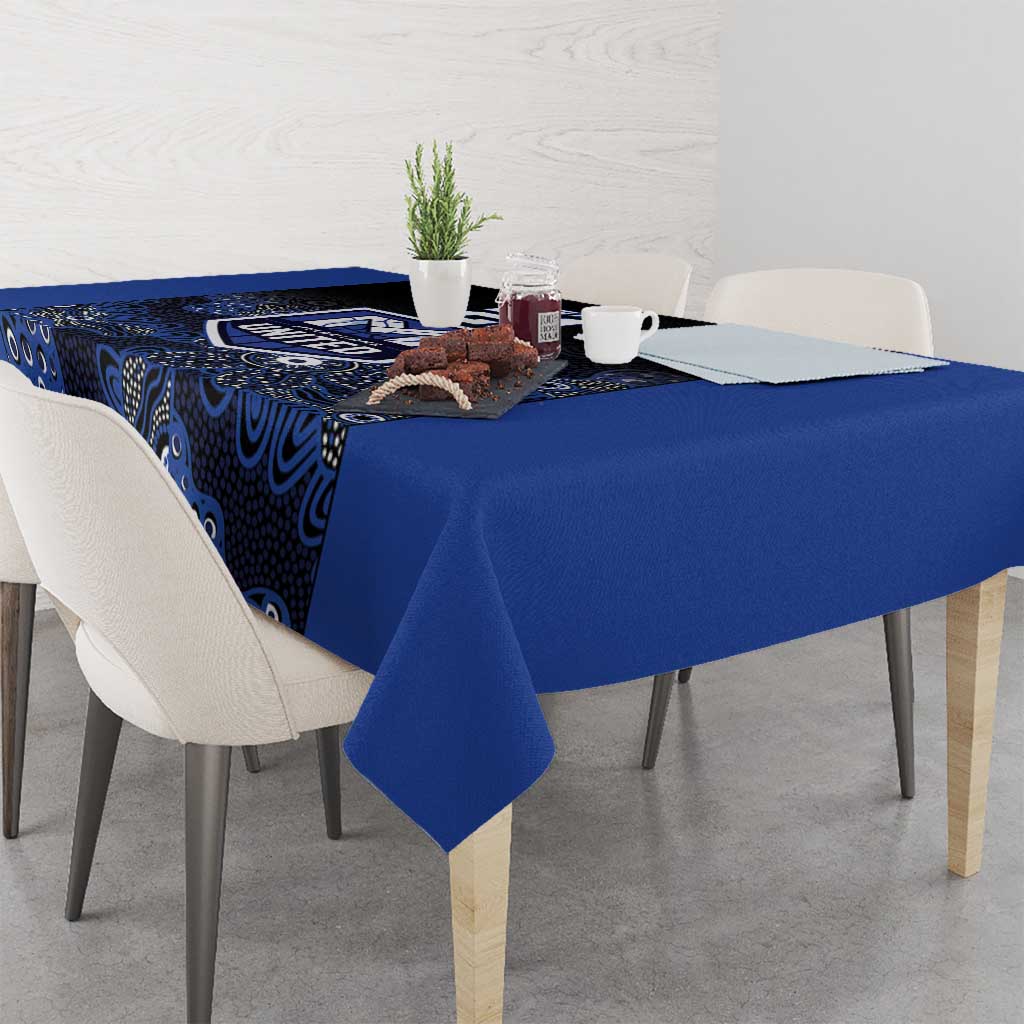 Basketball Custom Melbourne Tablecloth Simple Australian Dot Art - Aussie Hoodie