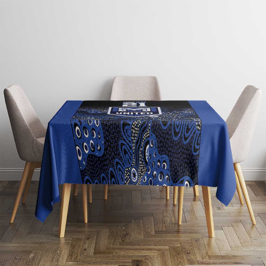 Basketball Custom Melbourne Tablecloth Simple Australian Dot Art - Aussie Hoodie