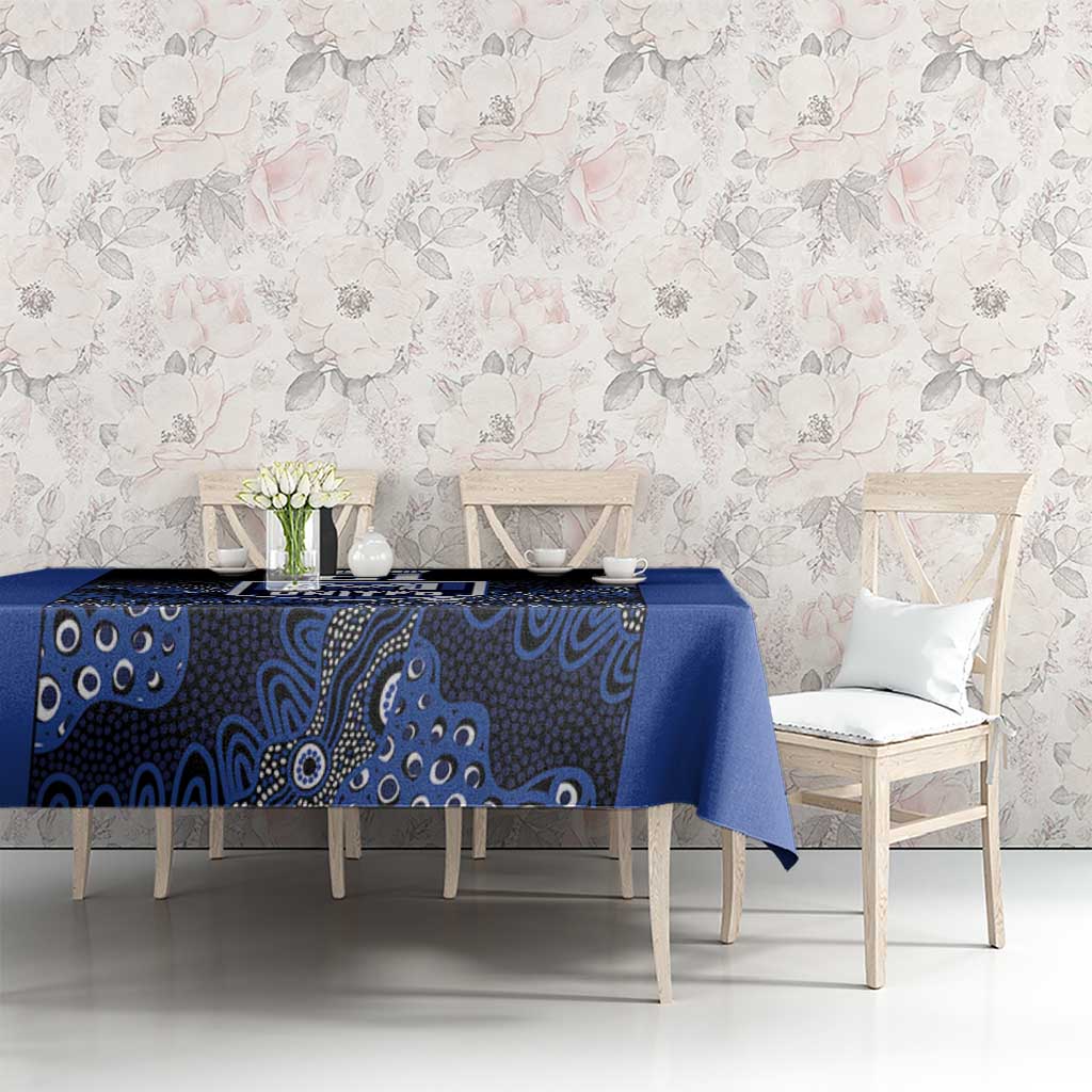 Basketball Custom Melbourne Tablecloth Simple Australian Dot Art - Aussie Hoodie