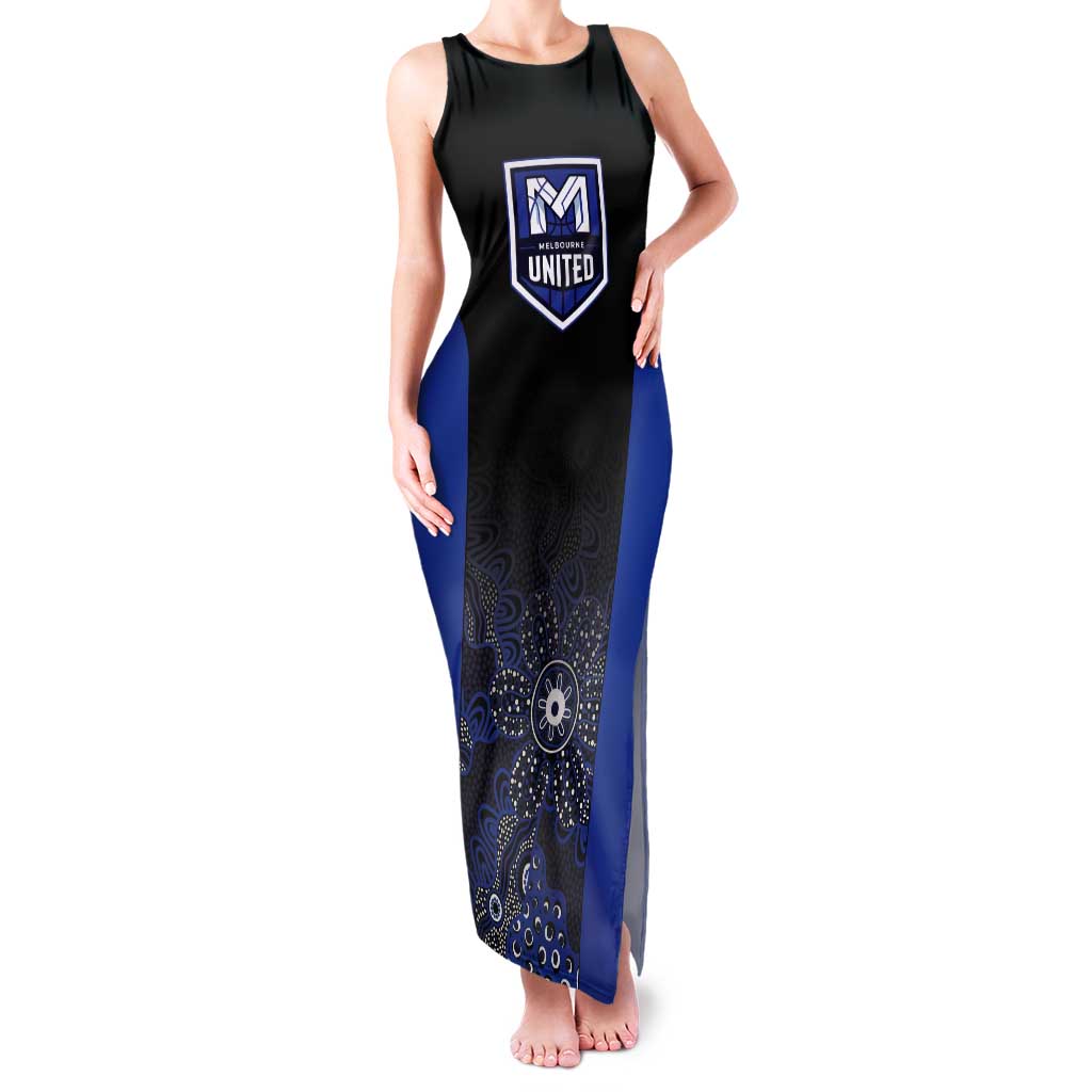 Basketball Custom Melbourne Tank Maxi Dress Simple Australian Dot Art - Aussie Hoodie