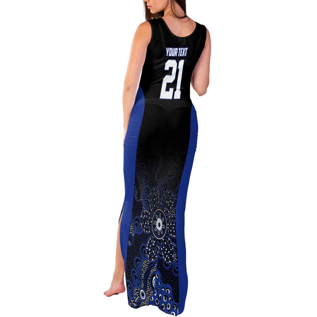 Basketball Custom Melbourne Tank Maxi Dress Simple Australian Dot Art - Aussie Hoodie