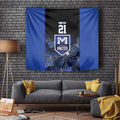 Basketball Custom Melbourne Tapestry Simple Australian Dot Art - Aussie Hoodie