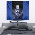 Basketball Custom Melbourne Tapestry Simple Australian Dot Art - Aussie Hoodie