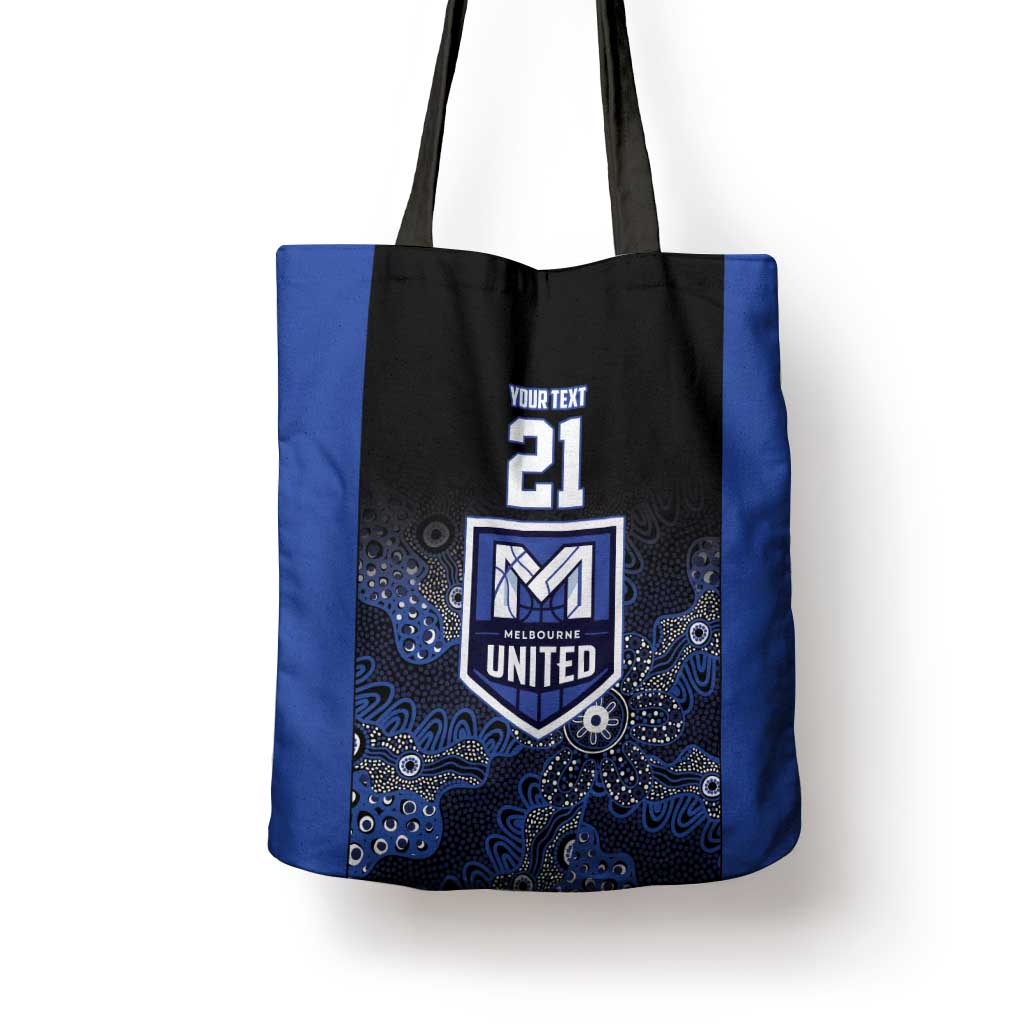Basketball Custom Melbourne Tote Bag Simple Australian Dot Art - Aussie Hoodie