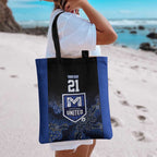 Basketball Custom Melbourne Tote Bag Simple Australian Dot Art - Aussie Hoodie