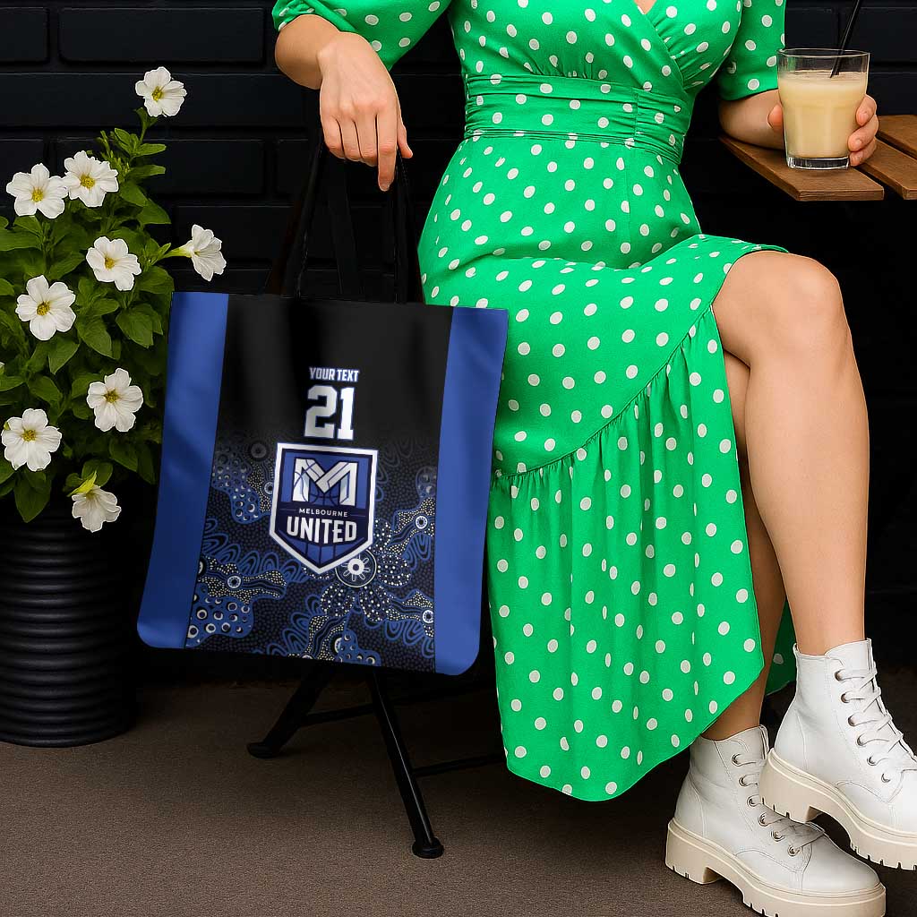 Basketball Custom Melbourne Tote Bag Simple Australian Dot Art - Aussie Hoodie