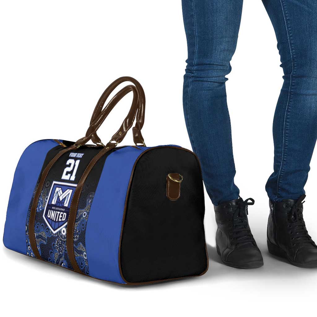 Basketball Custom Melbourne Travel Bag Simple Australian Dot Art - Aussie Hoodie