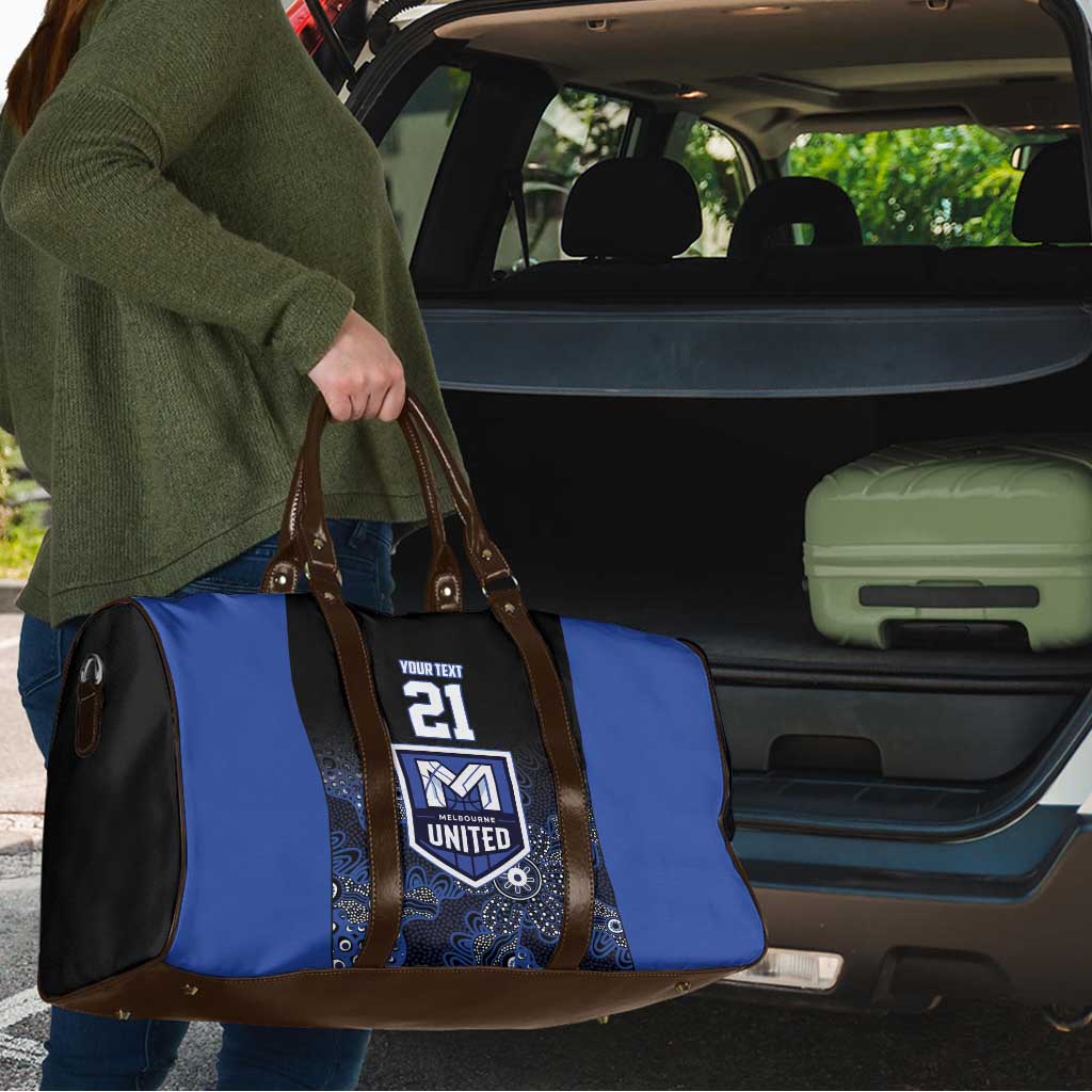 Basketball Custom Melbourne Travel Bag Simple Australian Dot Art - Aussie Hoodie