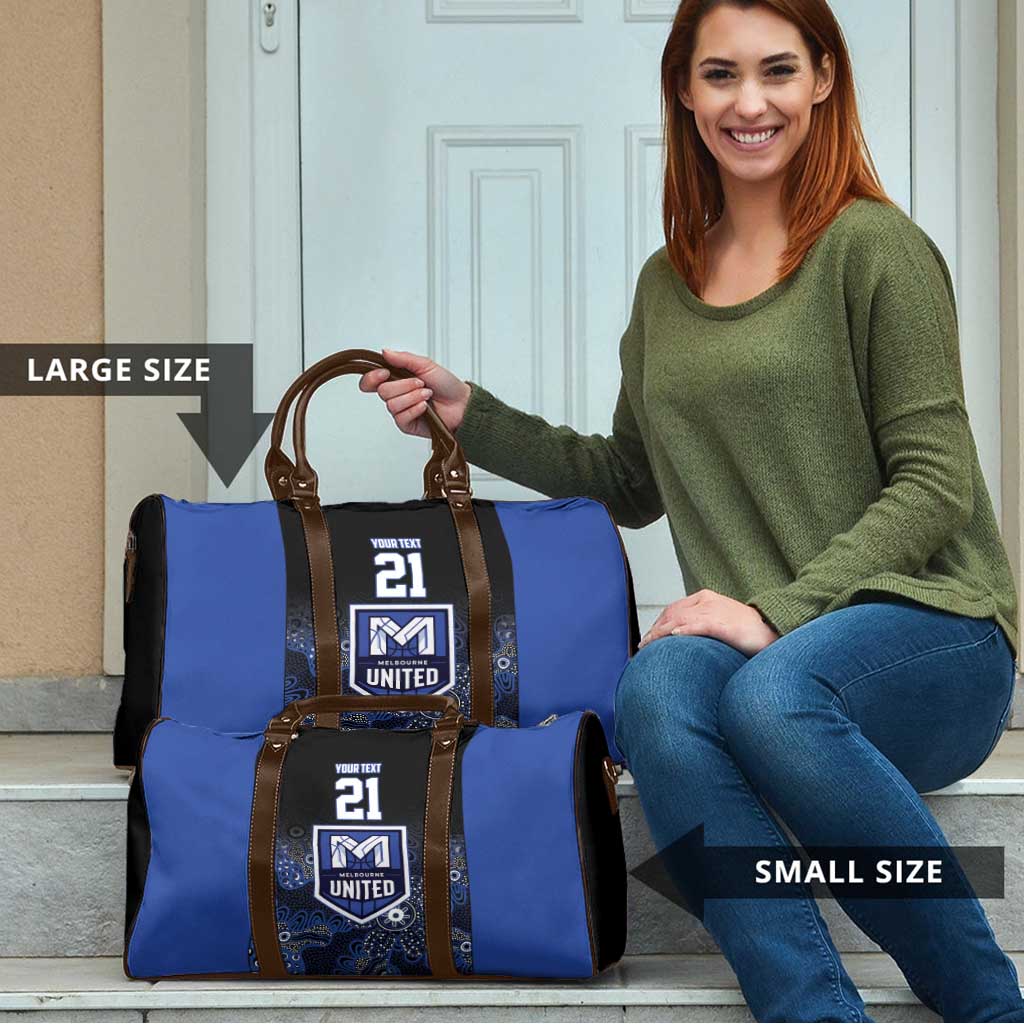 Basketball Custom Melbourne Travel Bag Simple Australian Dot Art - Aussie Hoodie
