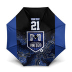 Basketball Custom Melbourne Umbrella Simple Australian Dot Art - Aussie Hoodie