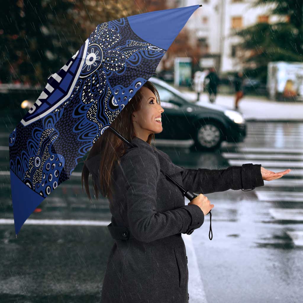 Basketball Custom Melbourne Umbrella Simple Australian Dot Art - Aussie Hoodie