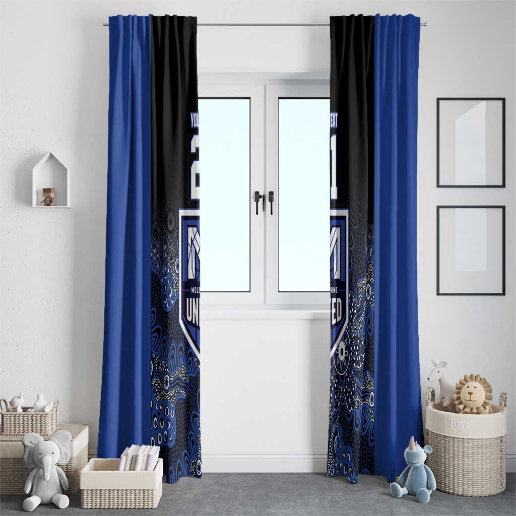 Basketball Custom Melbourne Window Curtain Simple Australian Dot Art - Aussie Hoodie