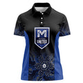 Basketball Custom Melbourne Women Polo Shirt Simple Australian Dot Art - Aussie Hoodie