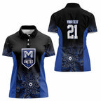 Basketball Custom Melbourne Women Polo Shirt Simple Australian Dot Art - Aussie Hoodie