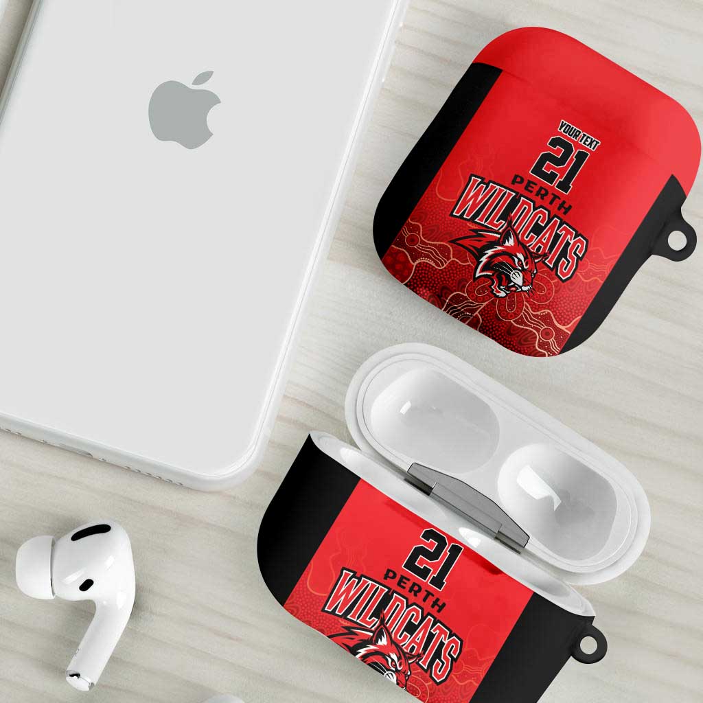 Basketball Custom Perth AirPods Case Simple Australian Dot Art - Aussie Hoodie
